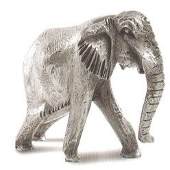 Elephant made from semi precious metals