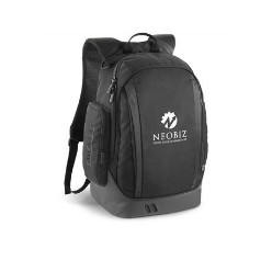 A fancy yet super comfortable backpack, the Core Tech Backpack comes in a jet black colour, holds all your stuff in one place and looks super-stylish too! Perfect for on-field professionals, along with ample carrying space, the backpack has additional side pockets, sturdy top handle, and adjustable shoulder handles. It also comprises of separate pen and smartphone sections and is made in poly canvas material for excellent durability.
