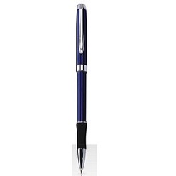 Twist action metal ballpen, Refill - back ink, Laser engraving