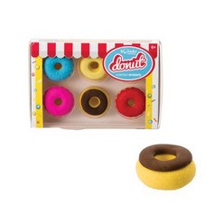 This is a Eraser Donut Set that can be branded and used as gifts or equipment in any office or school.