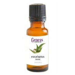 Aromatic Eucalyptus Blend with Peppermint & Pine, can be used to clear the chest, breathe easier, soothe cold sores, ease nasal congestion and help soothe aches and pains