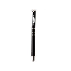 Europa Capped Metal Rollerball, Refil- Black Ink, Laser Engraving