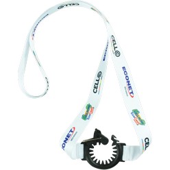 Ewer bottle holder lanyard, material: polyester and rubber 