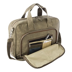 PU nylon, PU laptop bag, large padded compartment, main zippered, adjustable shoulder strap