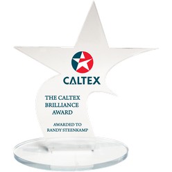 Execellent award, material: acrylic 