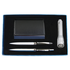 Includes: Cardholder, Pen and Pencil and Torch