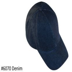Stay up to date with the latest fashion in denim wear with the fashionable full Denim Peak Cap. With its durable and practical 6 panel design construction the Denim Peak Cap has been made from 10 ounce raw denim for the highest quality and lasting look. The Peak Cap comes pre curved for your convenience and also sports a handy valcro closure strap for quick and easy adjustment. Denim never goes out of fashion and neither will you with this stunning Peak Cap.