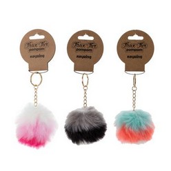 The Faux Fur has the potential to be the best and only key ring that you will ever need.