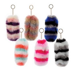 The Faux Fur Tail 3tone has the potential to be the best and only key ring that you will ever need.