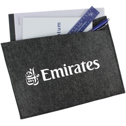 Felt document holder, material: felt, holds A4 paper and stationery 