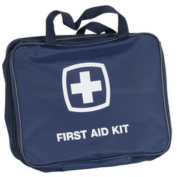 First aid bag with 5 pull out pouches (content sold separately)