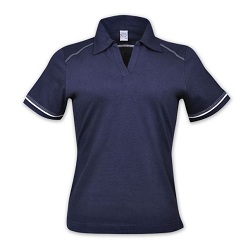 170g Combed 100% cotton Golfshirts , slide slits for comfort and ease of movement, elongated open plaquet for comfort