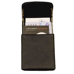 Flip up Business Card Holder