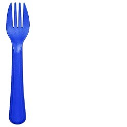 A Fork that is available in various colours that can be customised with Pad printing with your logo and other methods.