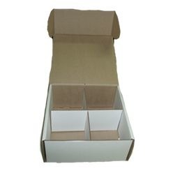 This sturdy cardboard box comes with an inbuilt partition to safely store and transport up to 4 mugs at a time. Available in two shades with custom print.