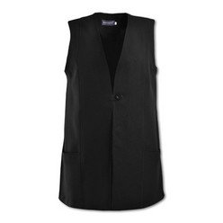 Freya Gilet, mini matt - 100% polyester, features: long length with side pockets, ideally worn over a blouse or top, high quality mini matt fabric with was & wear properties