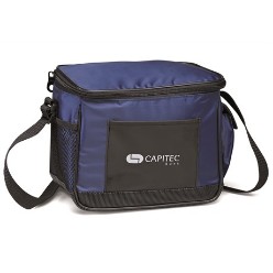 70D with aluminium foil lining. Great for everyday use at work or school. Main zippered compartment with aluminium foil lining. Holds 6 cans. Front slip pocket. Side mesh pocket. Opposite side pocket with Velcro flap closure. Non-slip durablebase. Adjustable shoulder strap. ( Check out other coolers from the FROSTBITE collection. Cool-5066 & Cool-5067. All Sold individually)