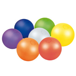 Frosted Beach Ball in fantastic colours. Phthalate free