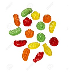 Drops of fruit flavoured sweets that makes you think that nature almost got the taste right 