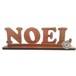 Noel sign wood