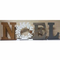 NOEL wreath sign large