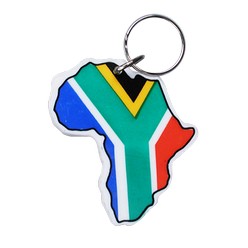 Africa Shape Keyring