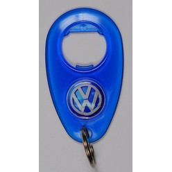 Round domed bottle opener/keyring