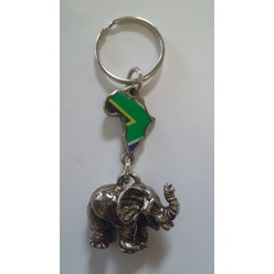 SA Flag Link (continent flag) Keyring