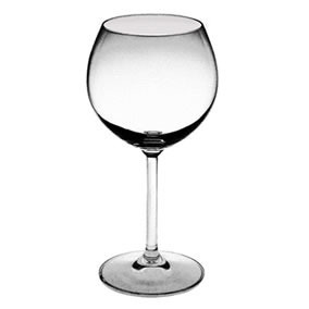 Red wine glass