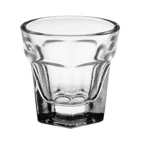Tequila shooter glass