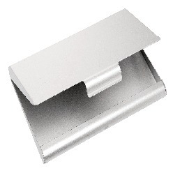 Aluminium business card holder