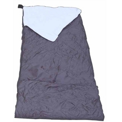 Black single sleeping bag