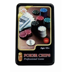 Professional Poker Chips Game Set