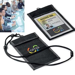 Bliss Conference Pouch & Lanyard