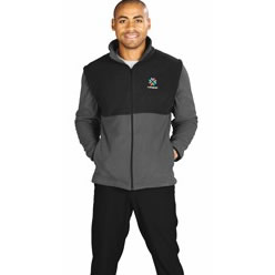 Mens Benneton Zip-Off Fleece Jacket