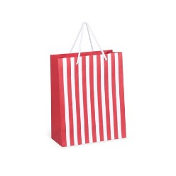 Candy Cane Midi Gift Bag