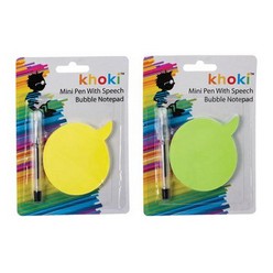 Novelty Mini Pen & Speech Bubble Note Book