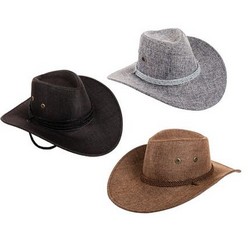 Hat Mens Woven Cowboy