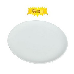 Melamine White Dinner Plate