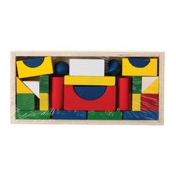 Edu Blocks Wooden In Box