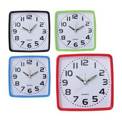 Clock Alarm Pl Square 