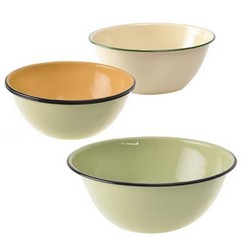 Mixing Bowl Enamel Plain Cash-Bowl