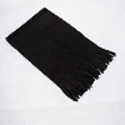 Kids polar fleece tassel scarf