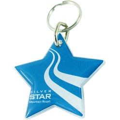 Star plexi key holder 