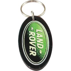 Oval key holder