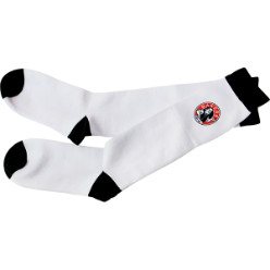 Socks - White with Black Trim
