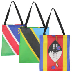 Flag Shoulder Shopper