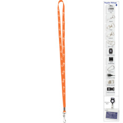 Neon Narrow Lanyard