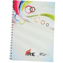 Spiral bound notepad A5