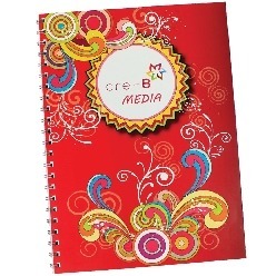 Spiral bound notepad A4